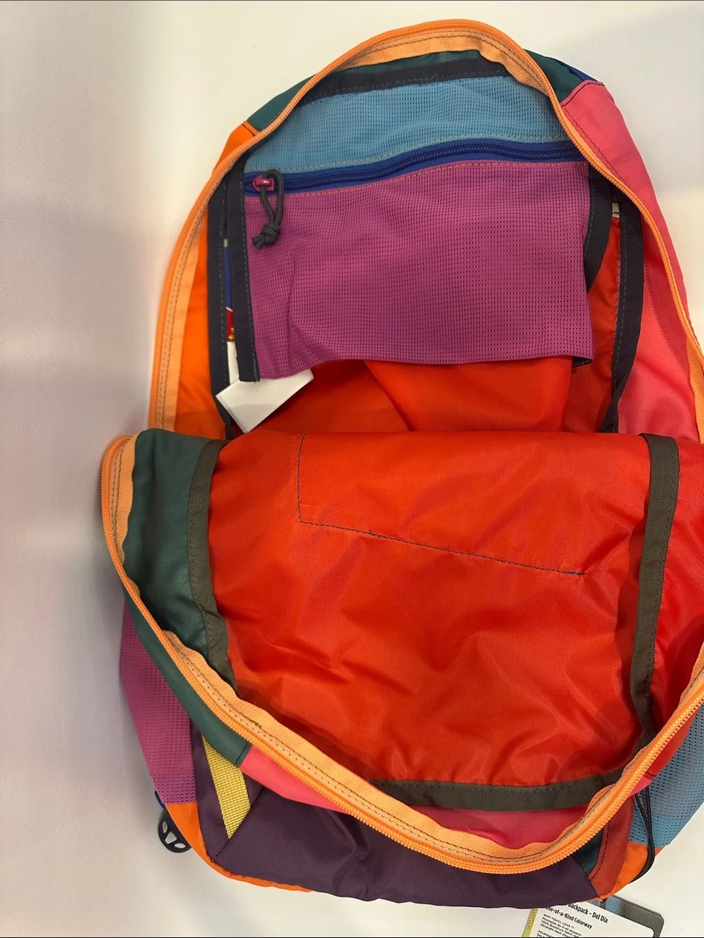Cotopaxi Batac Del Día 16L Backpack One-of-a-Kind Multicolor Lightweight Daypack